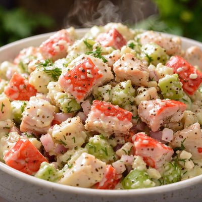 Image of Easy Crab Salad Recipe