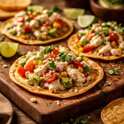 Image of Easy Crab Tostadas