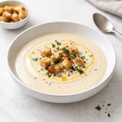 Image of Easy Cream of Cauliflower Soup