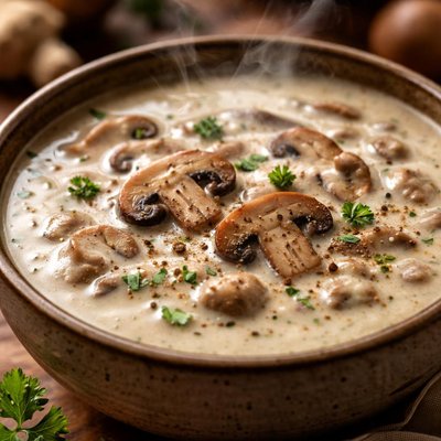 Image of Easy Cream of Mushroom Soup