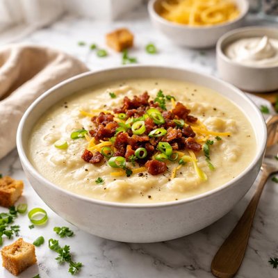 Image of Easy Cream of Potato Soup