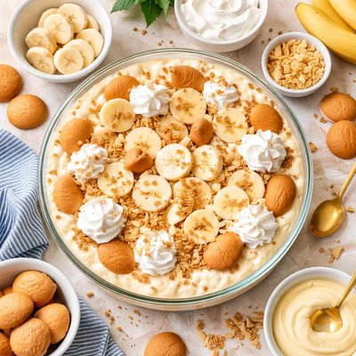 Image of Easy Creamy Banana Pudding
