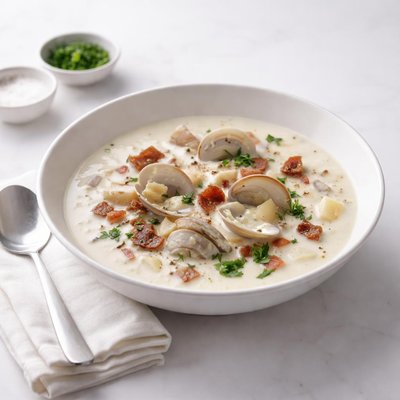 Image of Easy Creamy Clam Chowder