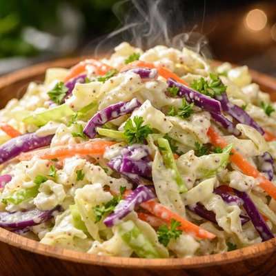 Image of Easy Creamy Cole Slaw for 2
