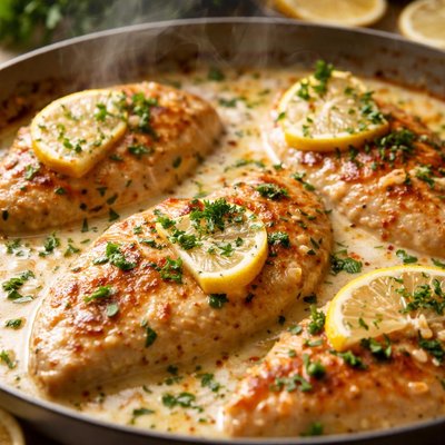 Image of Easy Creamy Lemon Chicken
