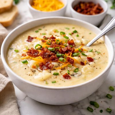 Image of Easy Creamy Potato Soup