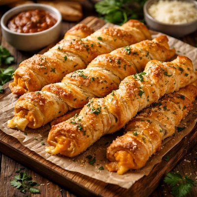 Image of Easy Crescent Cheddar Twists