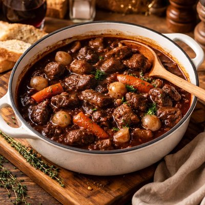 Image of Easy Crock Pot Beef Burgundy