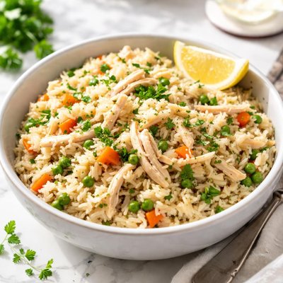 Image of Easy Crock Pot Chicken and Rice