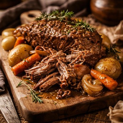 Image of Easy Crock Pot Chuck Roast