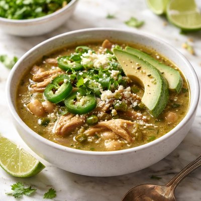 Image of Easy Crock Pot Green Chili