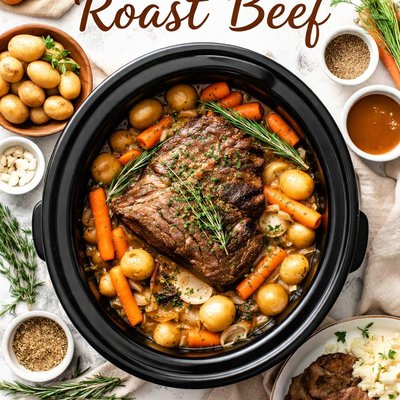 Image of Easy Crock Pot Roast Beef
