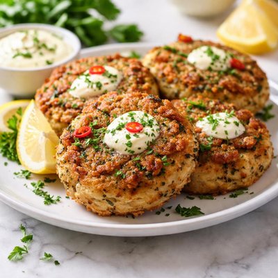 Image of Easy Crowd Pleaser Tuna Cakes