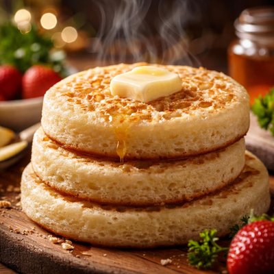 Image of Easy Crumpets