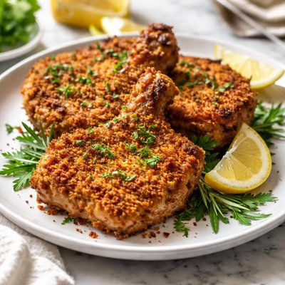 Image of Easy Crunchy Pork Chops