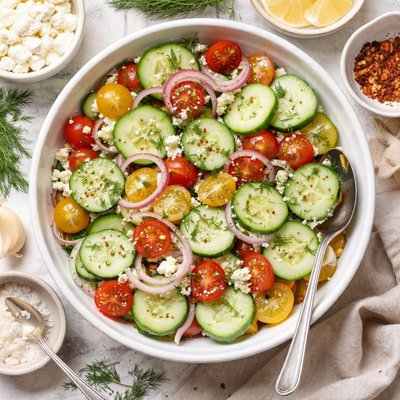 Image of Easy Cucumber Salad