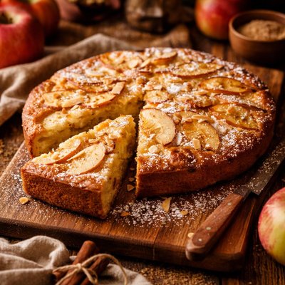 Image of Easy Danish Apple Cake