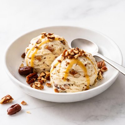 Image of Easy Date and Pecan Ice Cream