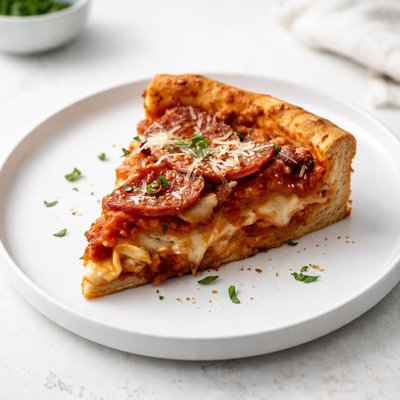 Image of Easy Deep Dish Pizza Pie