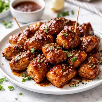 Image of Easy Delicious Barbecue Chicken Bites
