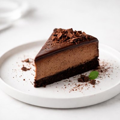 Image of Easy Double Chocolate Cheese Cake