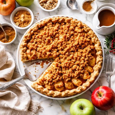 Image of Easy Dutch Apple Pie
