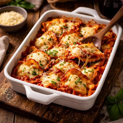 Image of Easy Easy Baked Ravioli