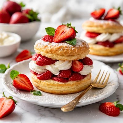Image of Easy Elegant Strawberry Shortcake
