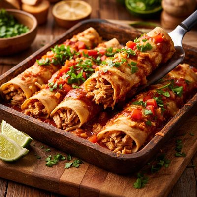 Image of Easy Enchiladas Beef or Chicken