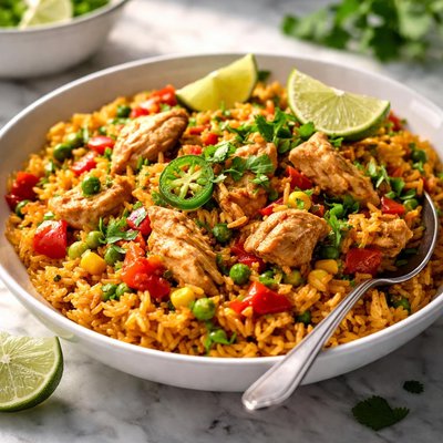Image of Easy Fixin Arrz Con Pollo Rice with Chicken