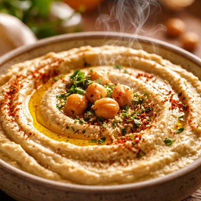 Image of Easy Food Processor Hummus