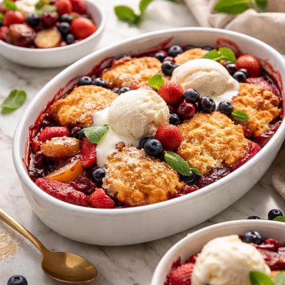 Image of Easy Foolproof Cobbler for Any Fruit