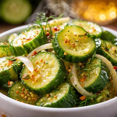 Image of Easy Freezer Sweet Pickles