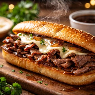 Image of Easy French Dip Sandwiches