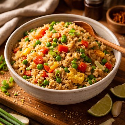 Image of Easy Fried Rice with Veggies