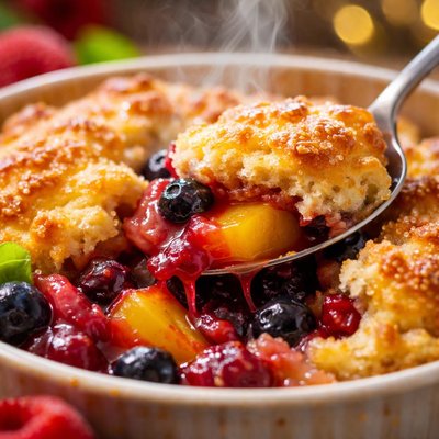 Image of Easy Fruit Cobbler