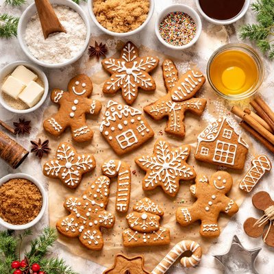 Image of Easy Gingerbread Cookies