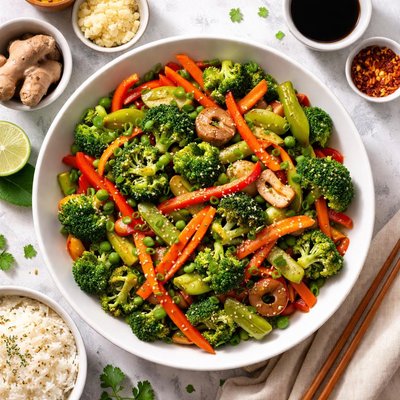 Image of Easy Gingered Vegetables