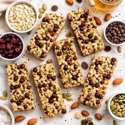 Image of Easy Gluten Free Granola Bars