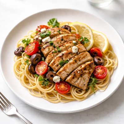 Image of Easy Greco Chicken and Pasta