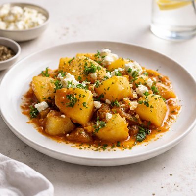 Image of Easy Greek Potatoes Yachni