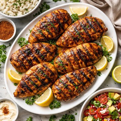 Image of Easy Grilled Cajun Chicken