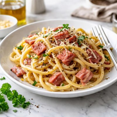 Image of Easy Ham Carbonara