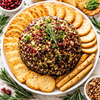 Image of Easy Holiday Cheese Ball