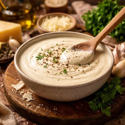 Image of Easy Homemade Alfredo Sauce