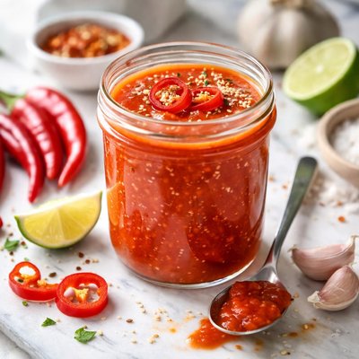 Image of Easy Homemade Sriracha Sauce