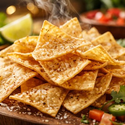 Image of Easy Homemade Tortilla Chips