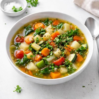 Image of Easy Homemade Vegetable Soup