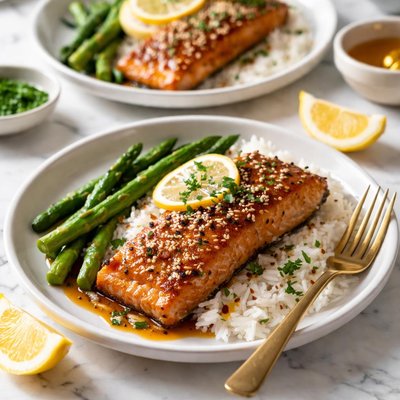 Image of Easy Honey Salmon for 2