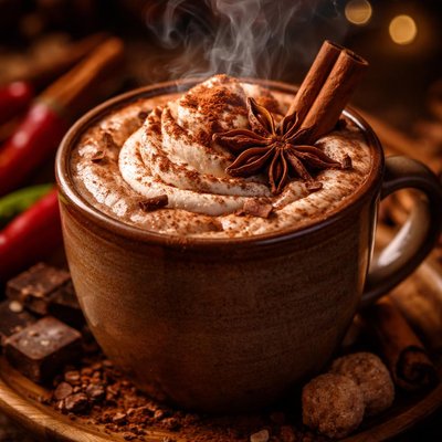 Image of Easy Hot Spiced Mexican Hot Chocolate
